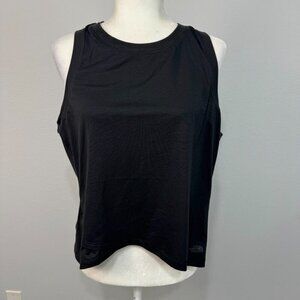 The North Face Women's Dawndream Cross Front Muscle Tank Top Black Size XL